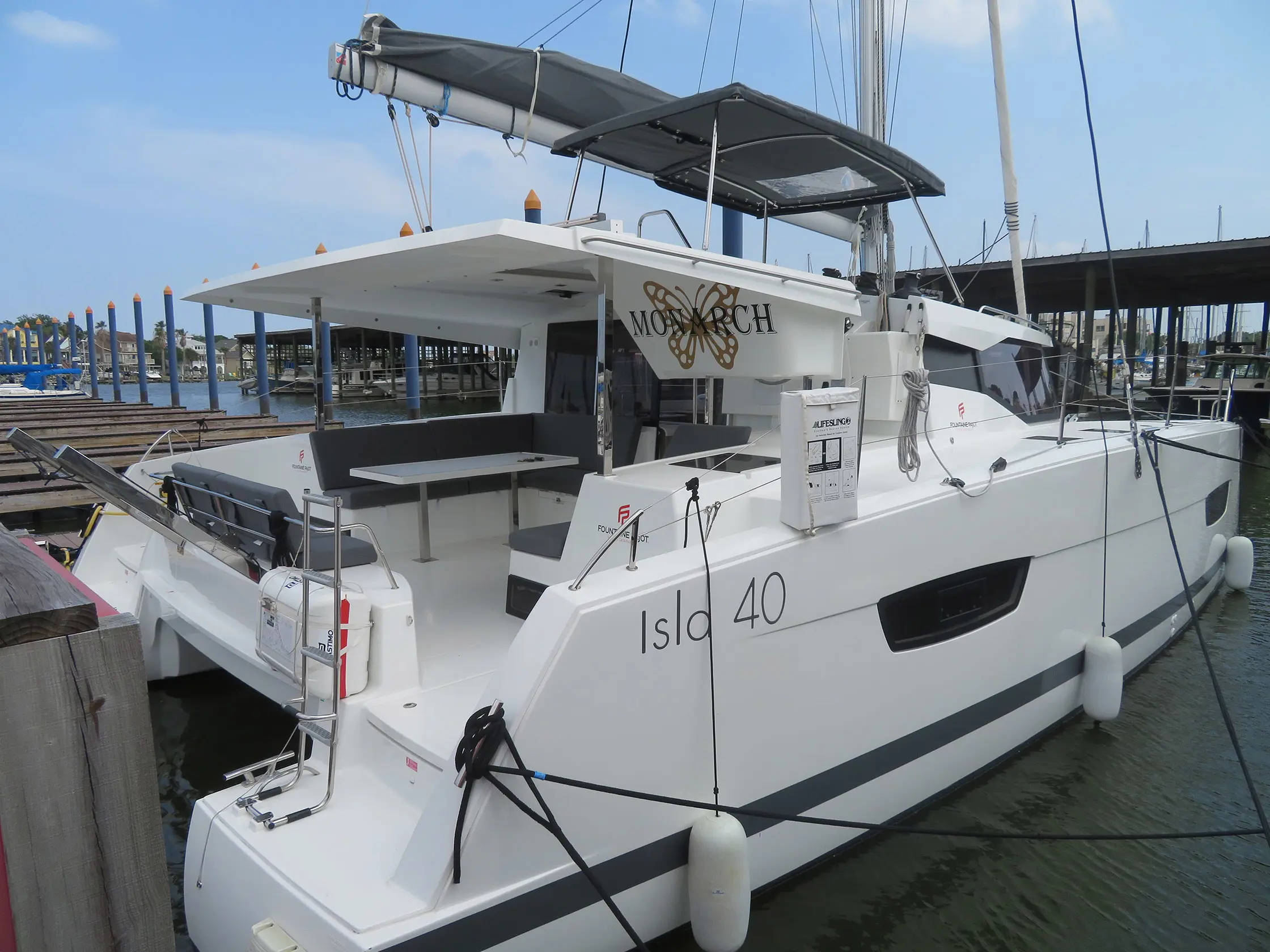 Used Sail Catamaran for Sale 2021 FP Isla 40 Boat Highlights