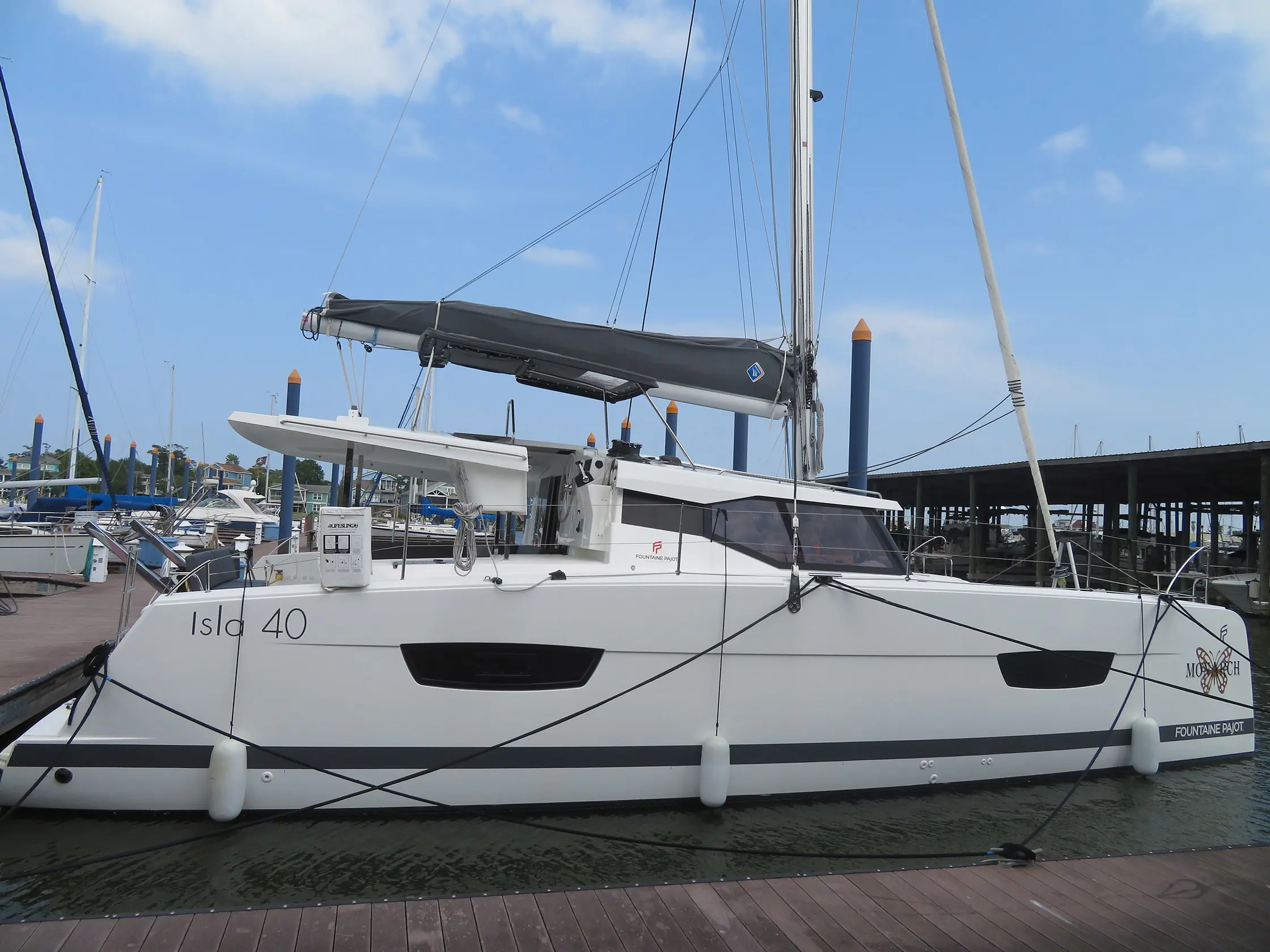 Used Sail Catamaran for Sale 2021 FP Isla 40 Boat Highlights