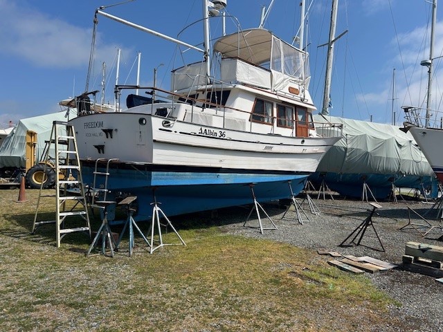 Used Power Monohull for sale 1988 ALBIN BOATS Double Cabin Trawler 36